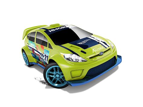 T Hunted As ilustrações dos carros do lote L da Hot Wheels