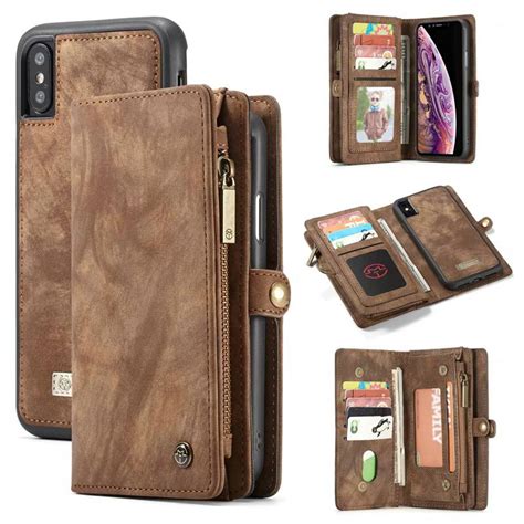 Premium Leather Purse Phone Case For Iphone Series Leatherya