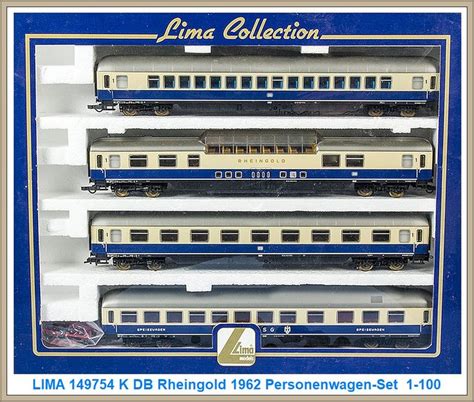 Lima K Db Rheingold Personenwagen Set Mit Kkk