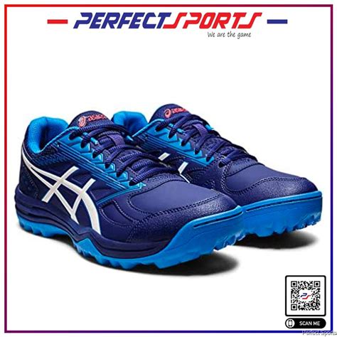 ASICS GEL-LETHAL FIELD MEN Dive Blue/White HOCKEY SHOES