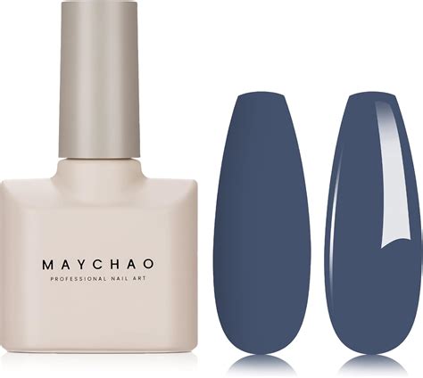 Maychao Ml Gel Nail Polish Pc Navy Blue Gel Polish Soak Off Uv Led