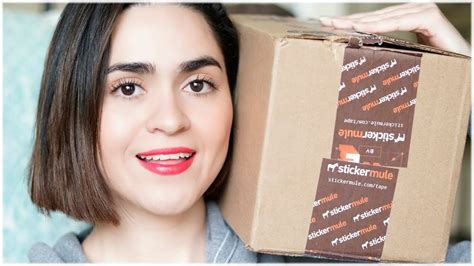 Sticker Mule Unboxing Review Ker 👸🏻 Youtube