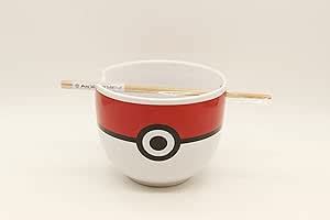 Silver Buffalo Pokemon Pokeball Cuenco De Cer Mica Para Ramen Con