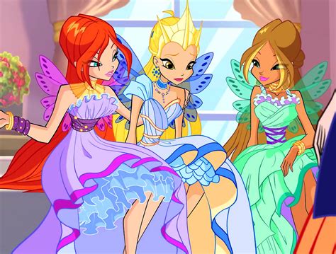 Flora Stella And Bloom Winx Club