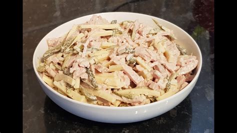 Sa Atka Z Mortadeli Wurstsalat Mortadella Salad Wurstsalat Youtube