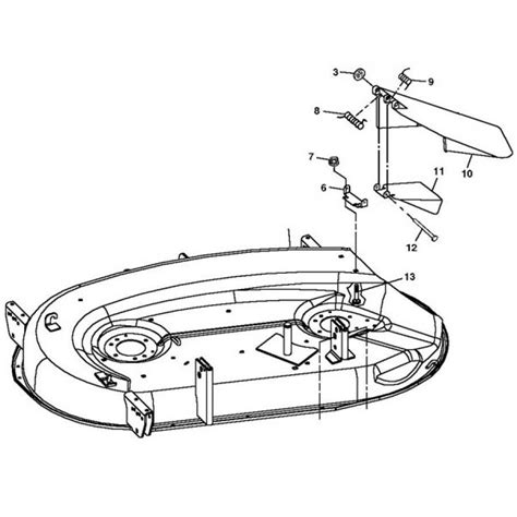 48 In John Deere Belt Diagram John Deere 48 Inch Mower Deck