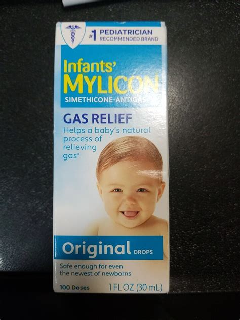 Mylicon Gas Relief Drops For Infants And Babies Original 1 Fl Oz Exp