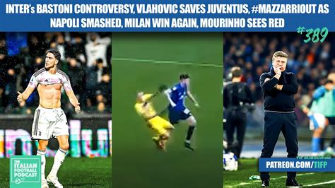 Bastoni Controversy Vlahovic Saves Juve Mazzarriout Now Milan Win