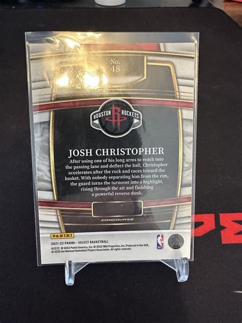 Select Josh Christopher Concourse Level Rookie Card Ebay