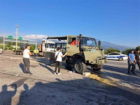 Son Dak Ka Hatayda Feci Kaza Askeri Ara T Ra Arpt Asker