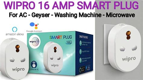 Wipro Smart Plug For Heavy Load Products Unboxing Review