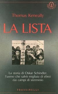 La Lista Di Schindler Thomas Keneally Libro Sperling Kupfer