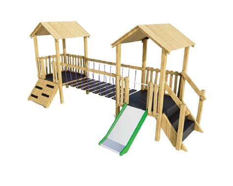 Children's Outdoor Adventure Climbing Frame (Ash)