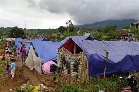 Foto Bnpb Total Ada Titik Pengungsian Gempa Cianjur