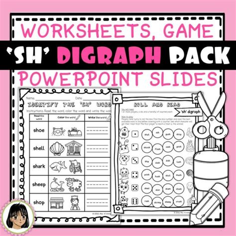 Consonant Digraph Sh Worksheets Game And Ppt Slides Made By Teachers