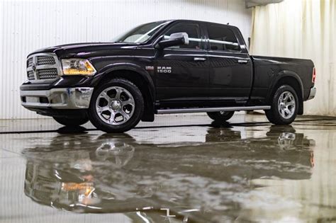 2018 Ram 1500 4x4 Crew Cab Laramie Longbox Leather Roof Nav Bcam Red Deer Ab 48586019