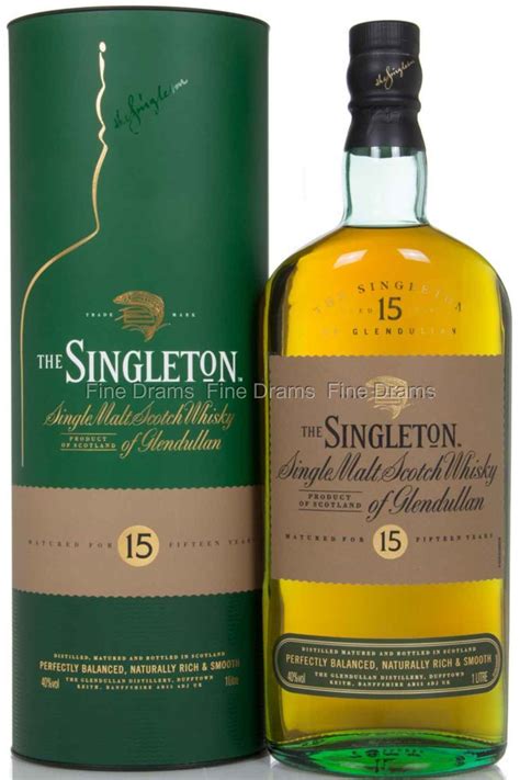 Singleton of Glendullan 15 Year Old Whisky (1 Liter)