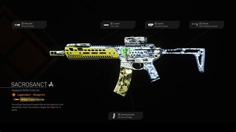 Sacrosanct Cod Warzone And Modern Warfare Weapon Blueprint Call Of Duty