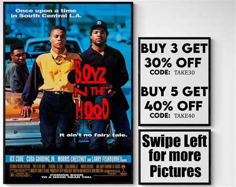 Boyz in the Hood Movie/show Poster Wall Art Printed & Shipped 1108 - Etsy