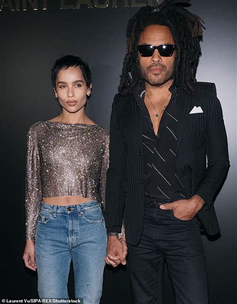 Lenny Kravitz Wishes His Only Child Zoe Kravitz A Happy 34th Birthday