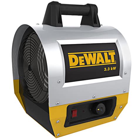 Dewalt Portable Forced Air Electric Construction Heater Dxh330 240v 33kw