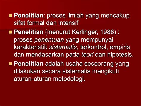 Konsep Dasar Penelitian Ppt