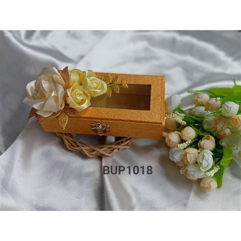 Jual Tempat Uang Mahar Pernikahan Model Peti 1 Warna Kunyit Shopee