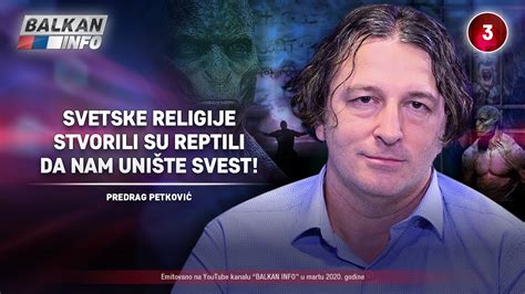 INTERVJU Predrag Petković Svetske religije stvorili su reptili da