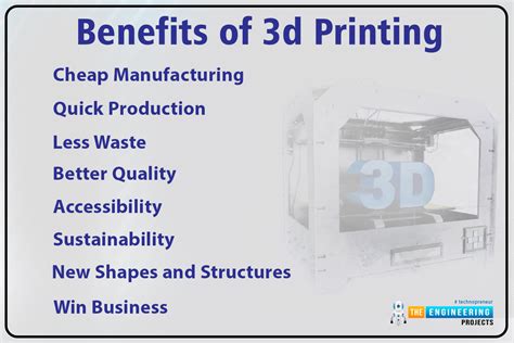 What Benefits Does 3d Printing Provide The Engineering Projects