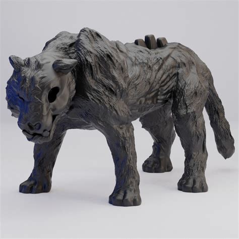 Hot Goblin ゾンビタイガー ミニチュア ホットゴブリン 獣 アンデッド