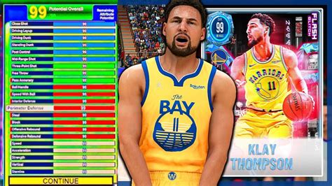 NBA 2K24 PRIME KLAY THOMPSON BUILD YouTube