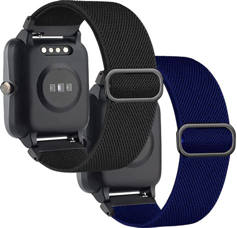 Amazon Stretch Nylon Band Compatible With Veryfitpro Id L Watch