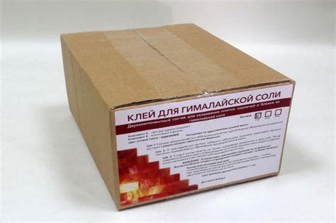 Клей для гималайской соли двухкомпонентный 1 кг