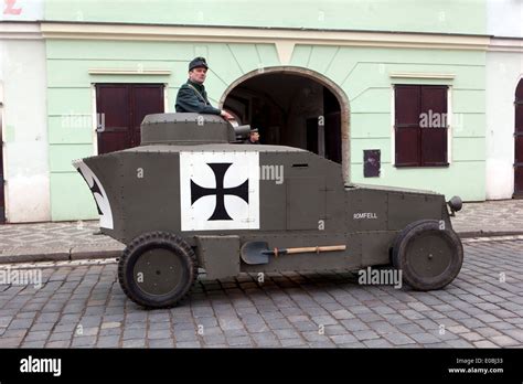 Armored Car Austro Hungarian Wwi Armour Panzer Romfell Stock Photo Alamy