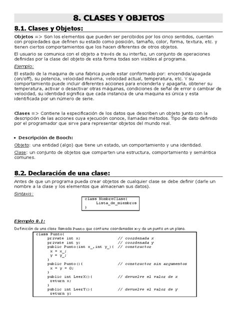 Clases Y Objetos Parte1 Uninorte Administración Pdf Constructor