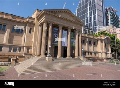 The Classic Architecture Of The State Library Of New South Wales Sydney