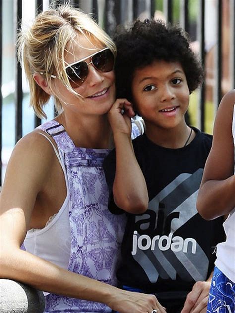 A Heidi Klum S Six Year Old Son Is Designing A Line Of Adorable T Shirts Can You Believe It