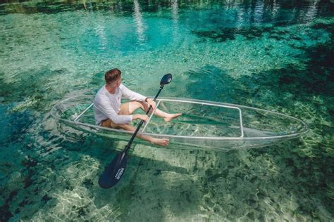 Tour The Springs Of Crystal River In A Clear Kayak! | Get Up And Go ...