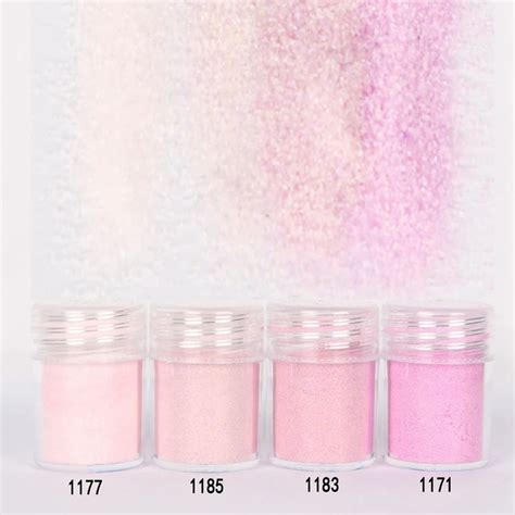 Buy 5bottles New Dazzling Finest Mixed Colors Sugar Glitter Powder Decorations