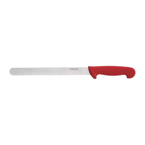 Hygiplas Serrated Slicer Red 25 5cm C897 Buy Online At Nisbets