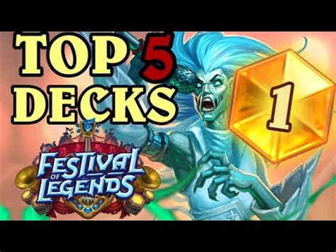 The Best Decks To Hit Legend From Festival Of Legends Hearthstone