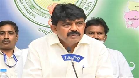 Ap Cabinet Meeting Press Conference By Transport Minister Perni Nani At