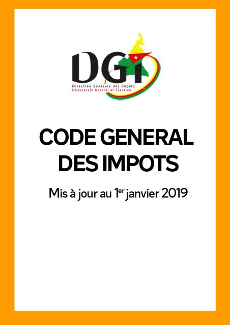 Code General Des Impots Du Cameroun Pdf