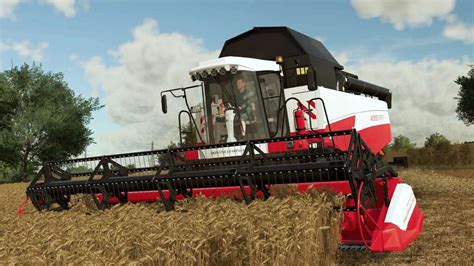 Rostselmash Acros V Fs Mod Farming Simulator Mod