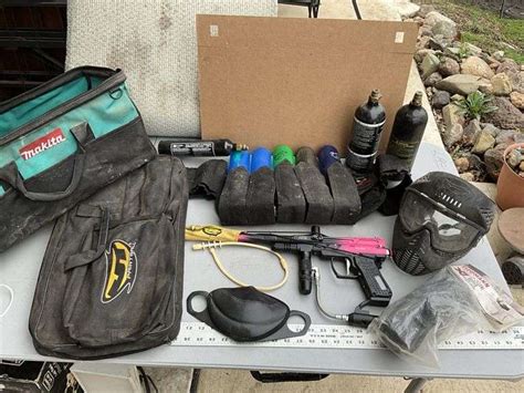 Acs Spyder Pilot Paintball Gun With Accessories Legacy Auction Company