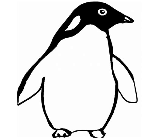 Pinguin Kleurplaten Animaatjesnl