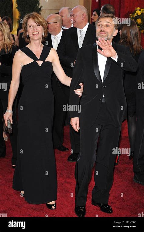 Christoph Waltz With Wife Judith Holste Arriving At The 82nd Academy Awards Ceremony Held At