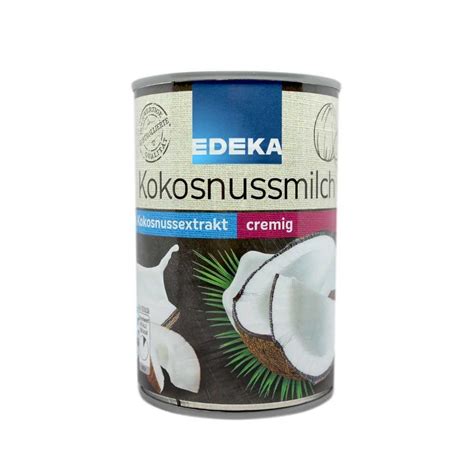 Edeka Kokosnussmilch Cremig 400ml Creamy Coconut Milk