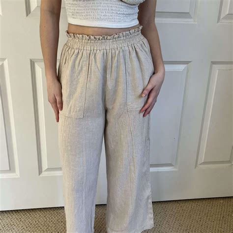 Glassons Linen Pants These Glassons Linen Blend Depop