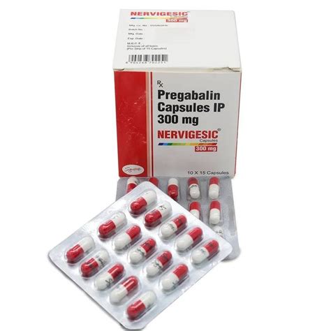 Mg Pregabalin Capsule Healing Pharma X Capsules Nervismart At